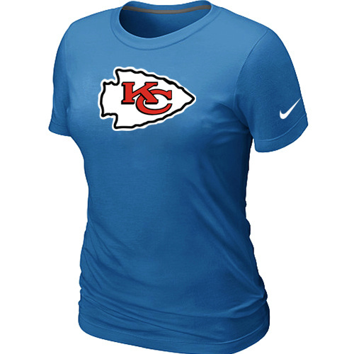 Kansas City Chiefs L.blue Women's Logo T-Shirt