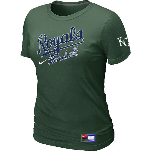 Kansas City Royals D.Green Nike Women's Short Sleeve Practice T-Shirt