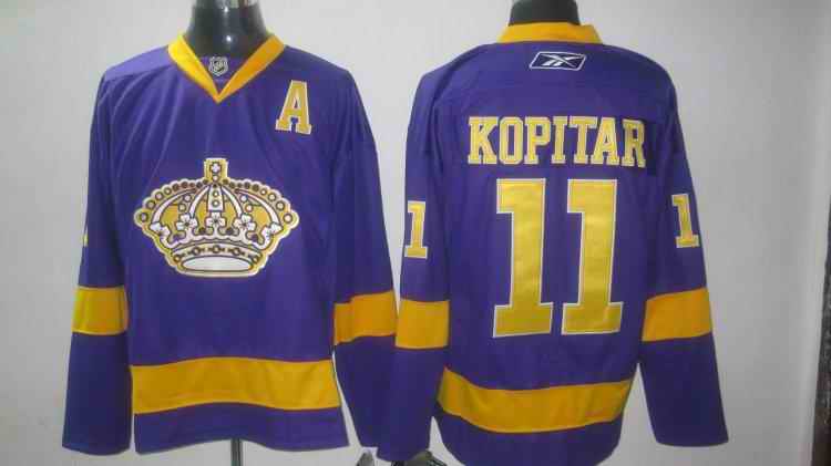 Kings 11 Kopitar Purple Jerseys