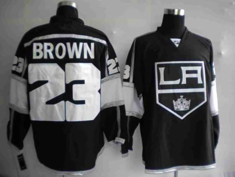 Kings 23 Brown Black Jerseys