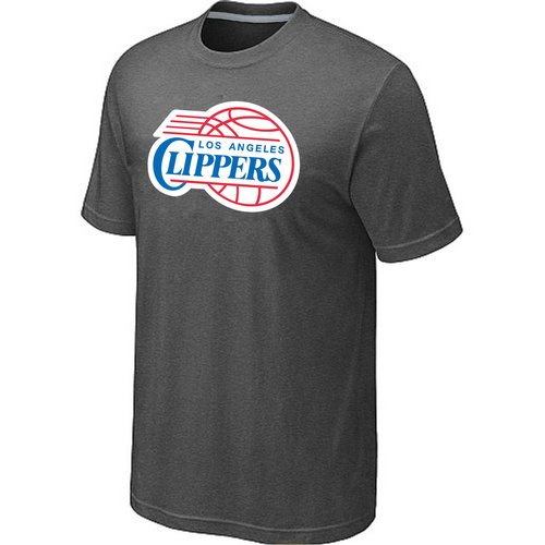 Los Angeles Clippers Big & Tall Primary Logo D.Grey T-Shirt
