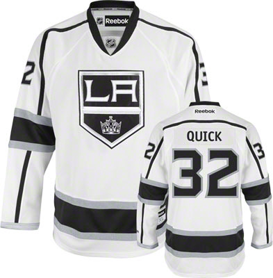Los Angeles Kings 32 QUICK white Jerseys