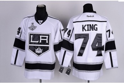 Los Angeles Kings 74 King White&Black2012 Stanley Cup Champions Jerseys