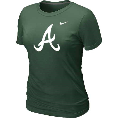 MLB Atlanta Braves Heathered Nike D.Green Blended T-Shirt