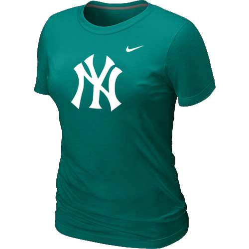 MLB New York Yankees Heathered L.Green Nike Blended T-Shirt