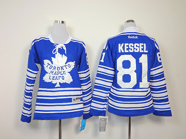 Maple Leafs 81 Kessel Blue Women Classic Jersey
