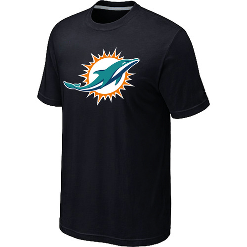 Miami Dolphins Sideline Legend logo T-Shirt Black