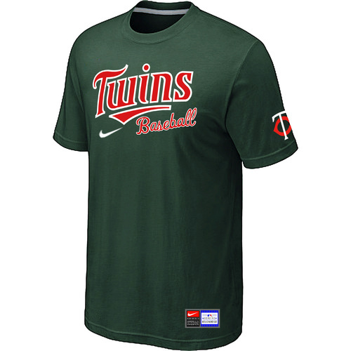 Minnesota Twins D.Green Nike Short Sleeve Practice T-Shirt
