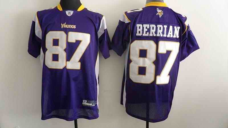 Minnesota Vikings 87 Berrian purple Jerseys