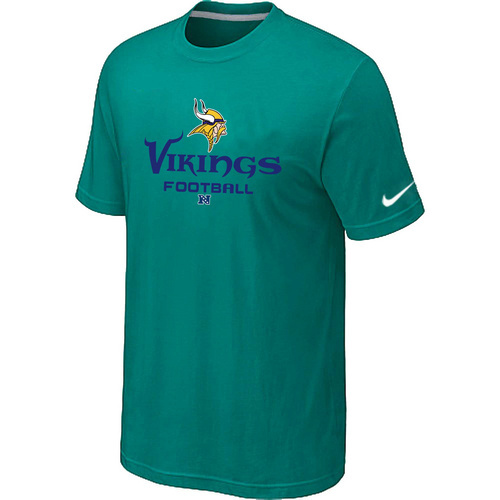 Minnesota Vikings Critical Victory Green T-Shirt