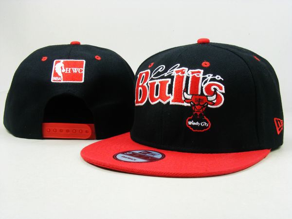 NBA Bulls black caps