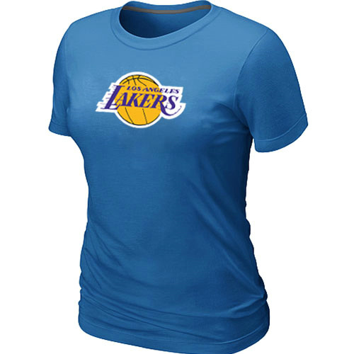 NBA Los Angeles Lakers Big & Tall Primary Logo L.blue Women's T-Shirt