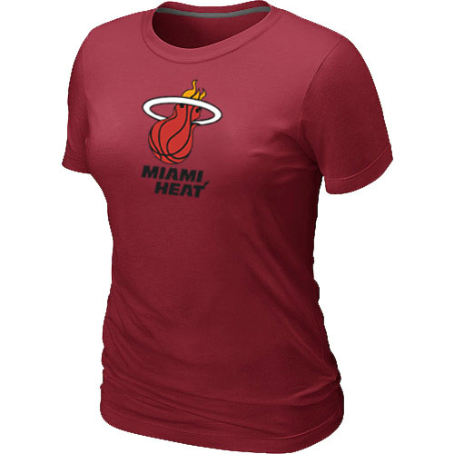 NBA Miami Heat Big & Tall Primary Logo Red Women's T-Shirt