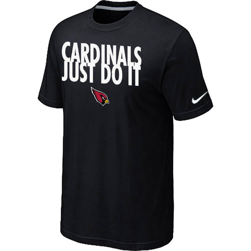 NFL Arizona Cardinals Just Do It Black T-Shirt
