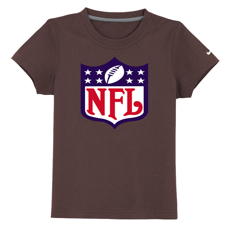 NFL Logo Youth T-Shirt Brown