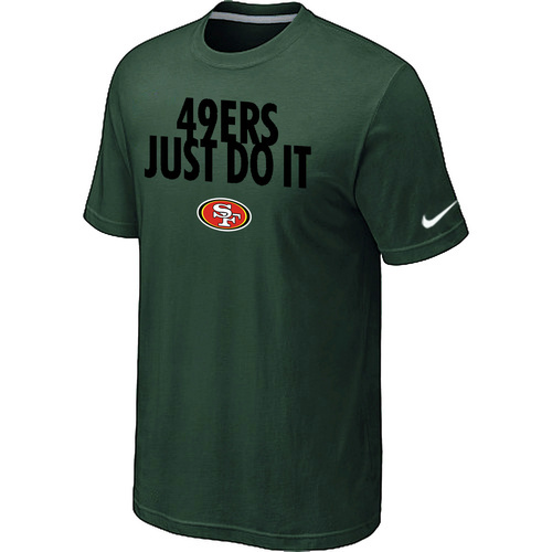 NFL San Francisco 49ers Just Do It D.Green T-Shirt