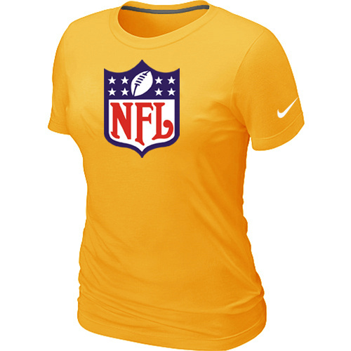 NFL Shield Yellow Women's Logo T-Shirt