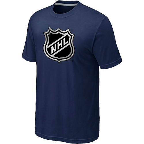 NHL Logo Big & Tall D.Blue T-Shirt
