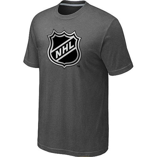 NHL Logo Big & Tall D.Grey T-Shirt