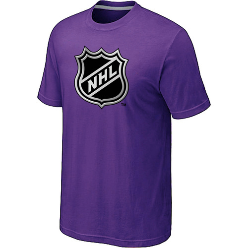 NHL Logo Big & Tall Purple T-Shirt