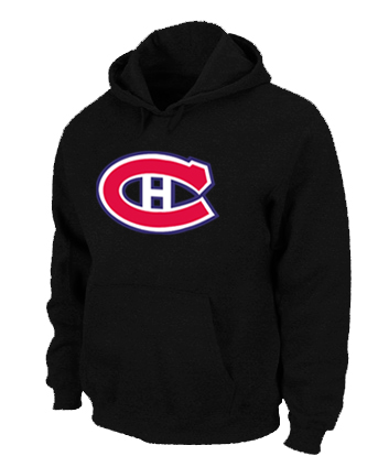 NHL Montr¨¦al Canadiens Big & Tall Logo Pullover Hoodie Black