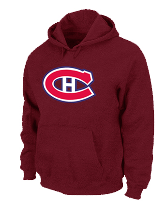NHL Montr¨¦al Canadiens Big & Tall Logo Pullover Hoodie Red