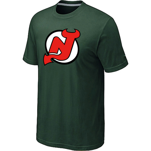 NHL New Jersey Devils Big & Tall Logo D.Green T-Shirt