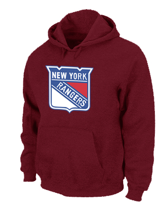NHL New York Rangers Big & Tall Logo Pullover Hoodie Red