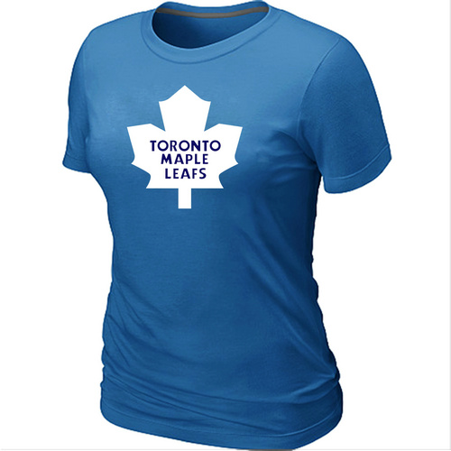 NHLToronto Maple Leafs Big & Tall Women's Logo L.blue T-Shirt