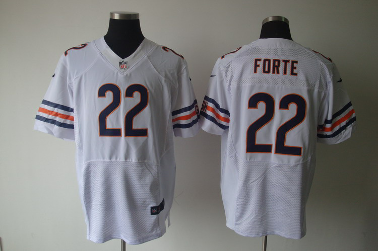 Nike Bears 22 Matt Forte White Elite Jersey