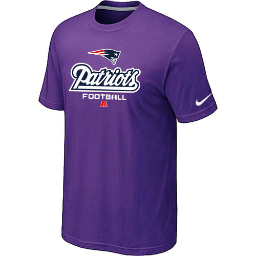 New England Patriots Critical Victory Purple T-Shirt