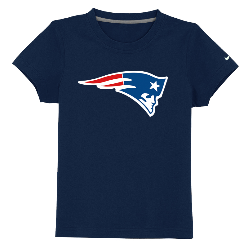 New England Patriots Sideline Legend Authentic Logo Youth T-Shirt D.Blue