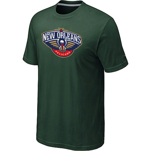 New Orleans Pelicans Big & Tall Primary Logo D.Green T-Shirt