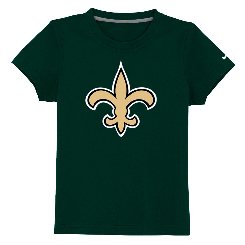 New Orleans Saints Authentic Logo Youth T-Shirt D.Green