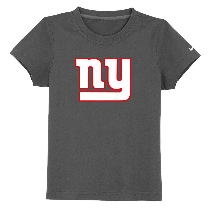 New York Giants Sideline Legend Authentic Logo Youth T-Shirt D.Grey