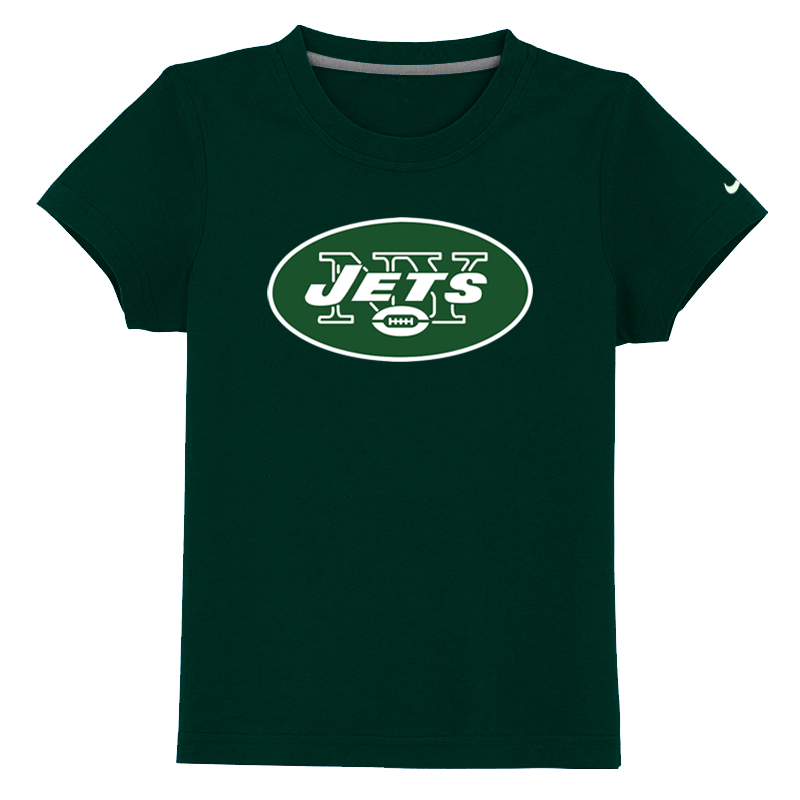 New York Jets Authentic Logo Youth T-Shirt D.Green