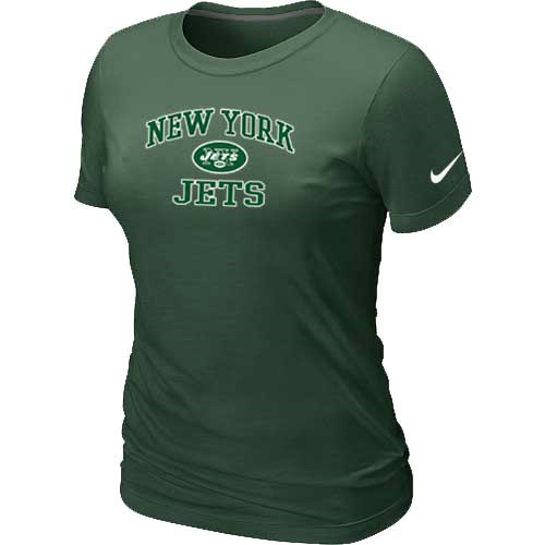 New York Jets Women's Heart & Soul D.Green T-Shirt