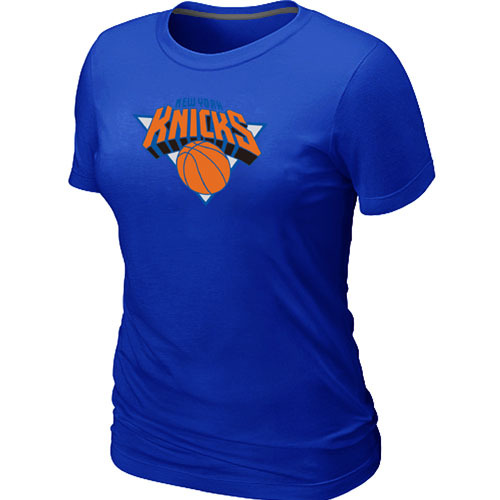 New York Knicks Big & Tall Primary Logo Blue Women's T-Shirt