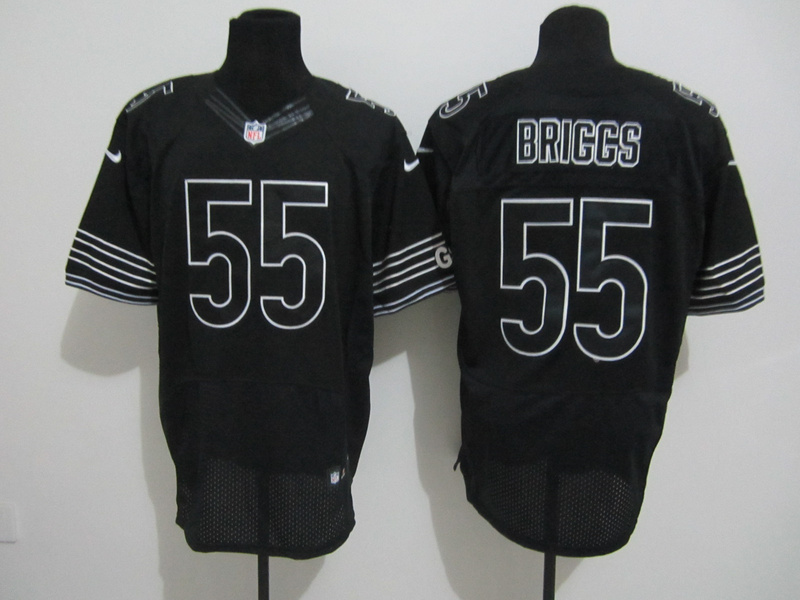 Nike Bears 55 Briggs Black Elite Jerseys