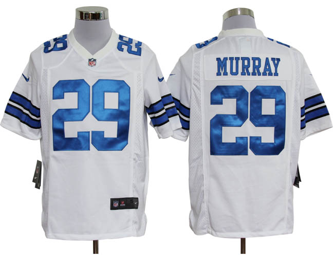 Nike Cowboys 29 Murray white Game Jerseys