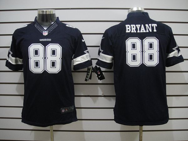 Nike Cowboys 88 Dez Bryant Navy Youth Limited Jersey