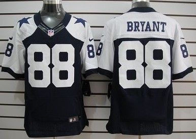 Nike Cowboys 88 Dez Bryant Blue Throwback Elite Jersey