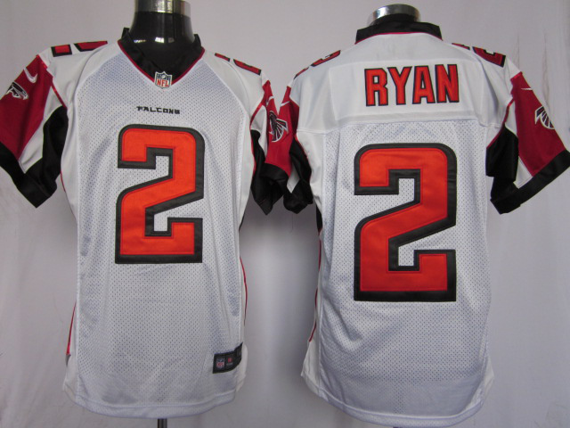 Nike Falcons 2 Matt Ryan White Elite Jersey