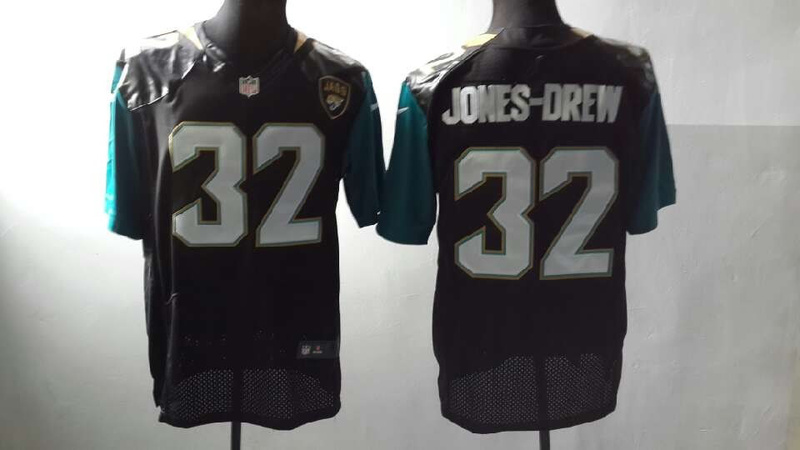 Nike Jaguars 32 Jones-Drew Black New Elite Jerseys