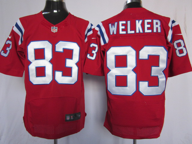 Nike Patriots 83 Welker red Elite Jersey
