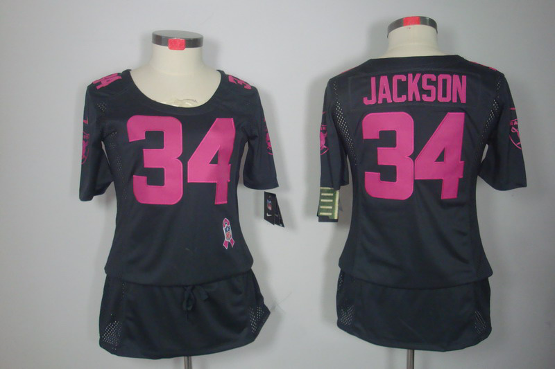 Nike Raiders 34 Jackson Grey Women Elite Skirts