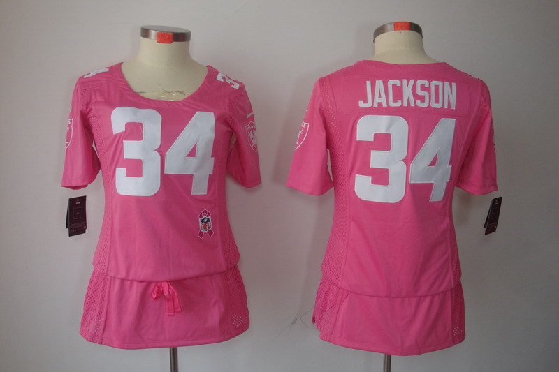 Nike Raiders 34 Jackson Pink Women Elite Skirts
