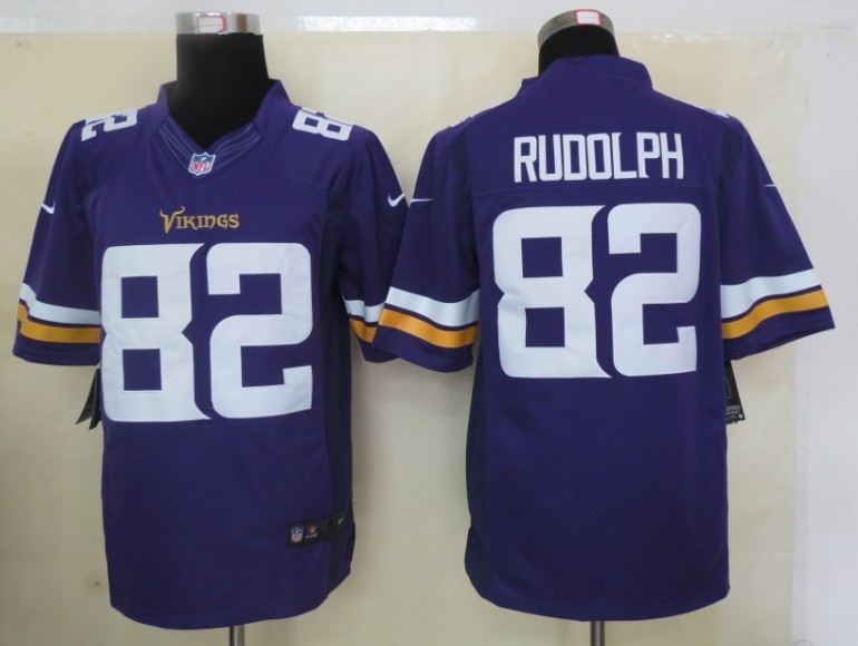 Nike Vikings 82 Rudolph Purple New Limited Jerseys