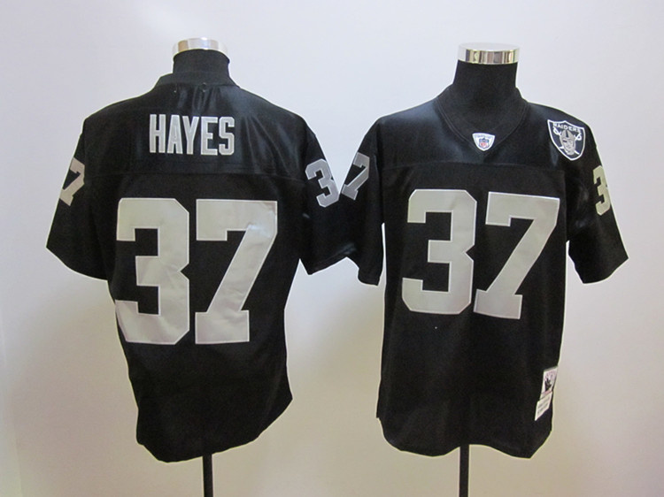 Oakland Raiders 37 Lester Hayes black jerseys