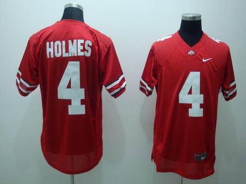 Ohio State 4 Holmes red Jerseys